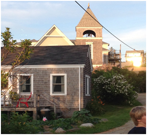 monhegan farm house