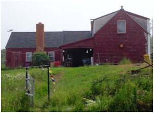 monhegan farm house