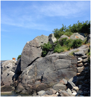 monhegan gabbro photo